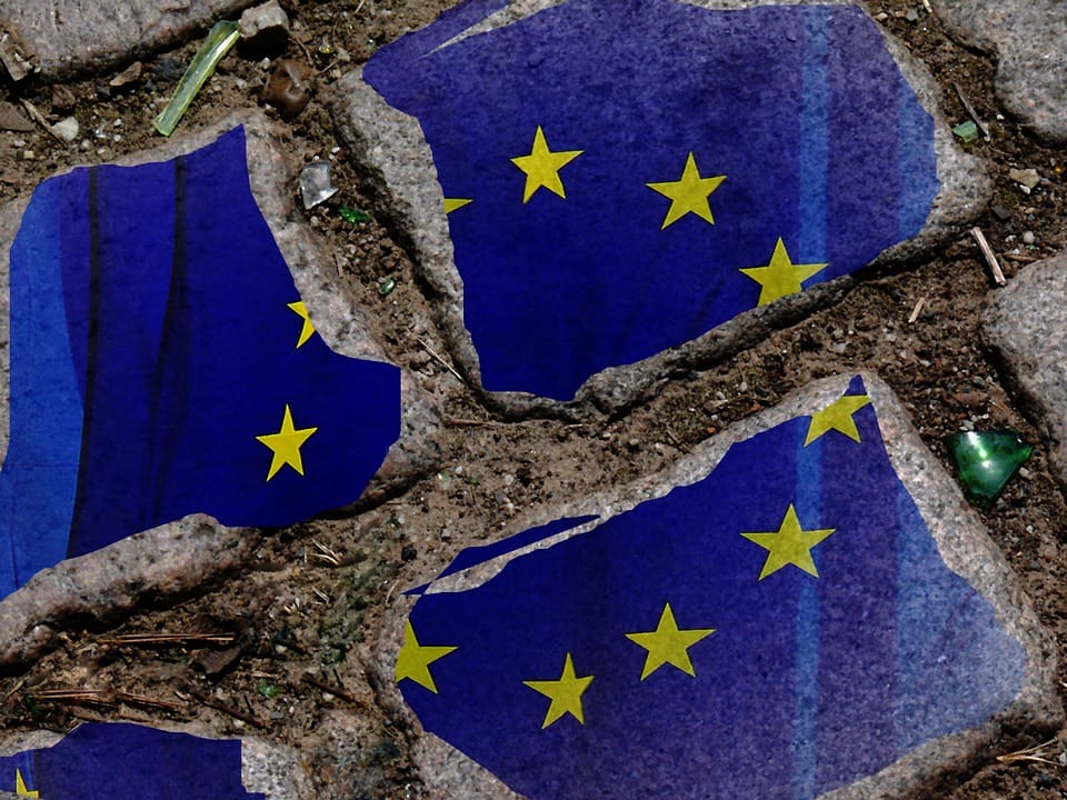 Europa podzielona (zdj. Max Pixel)