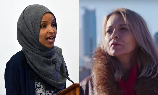 Ilhan Omar vs Dalia Al-Aqidi (zdj. Pomed Flicr, kampania Al-Aqidi)