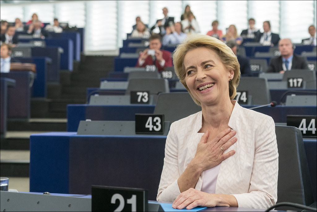 Ursula vor den Leyen (zdj. flickr, European Parliament CC)